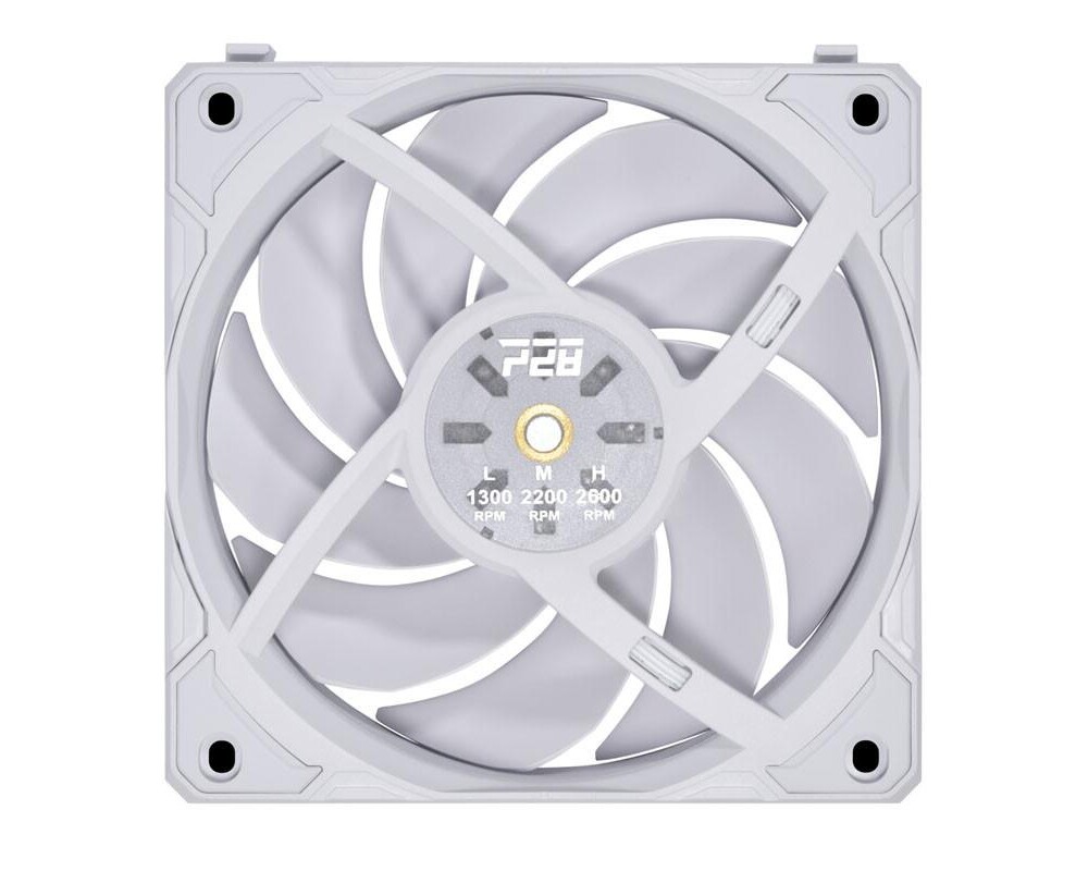 Вентилатор Комплект 3 броя Вентилатор Lian Li UNI P28 - 120mm, Бял 5