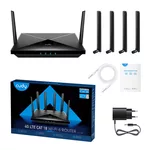Рутер Cudy LT18, AX1800, 4G, LTE CAT 18, 2.4/5 GHz, 574 - 1201 Mbps 4