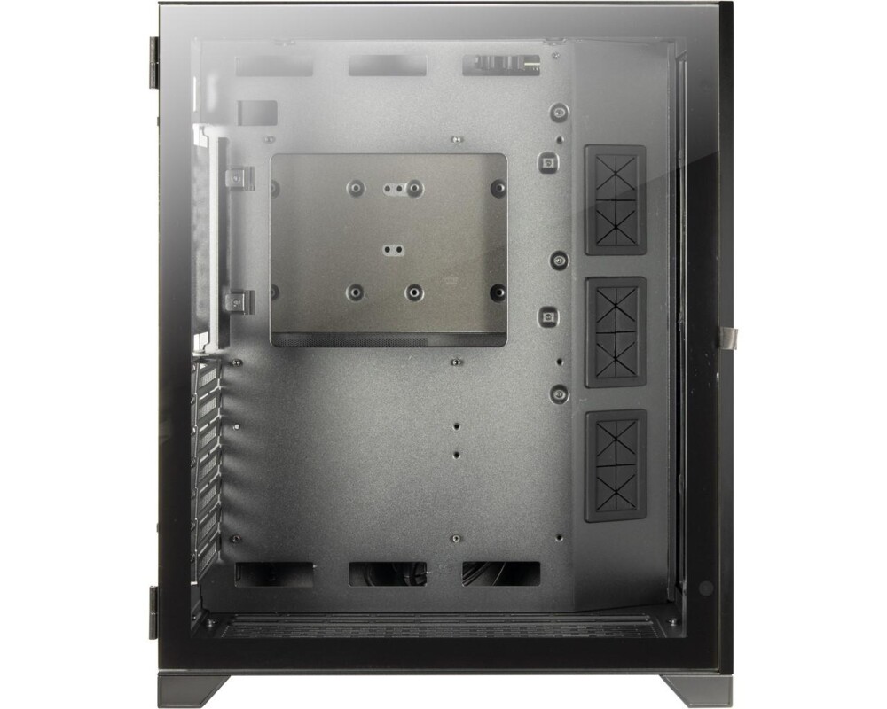 Кутия InterTech C-702 DIORAMA, ATX, μATX, ITX, Стъклен панел, Чернa 5