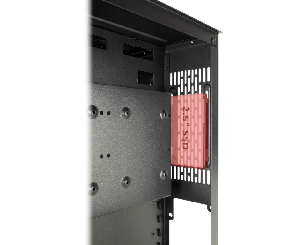 Кутия InterTech C-702 DIORAMA, ATX, μATX, ITX, Стъклен панел, Чернa 9