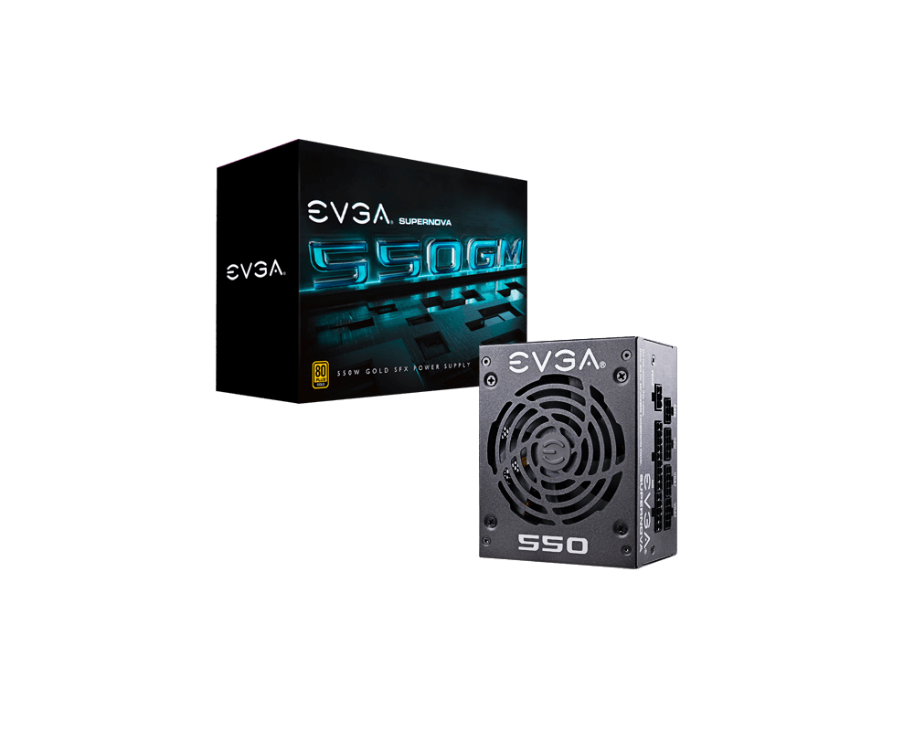 Захранване EVGA SuperNova 550GM 550W 80+ Gold, Fully Modular, SFX 5