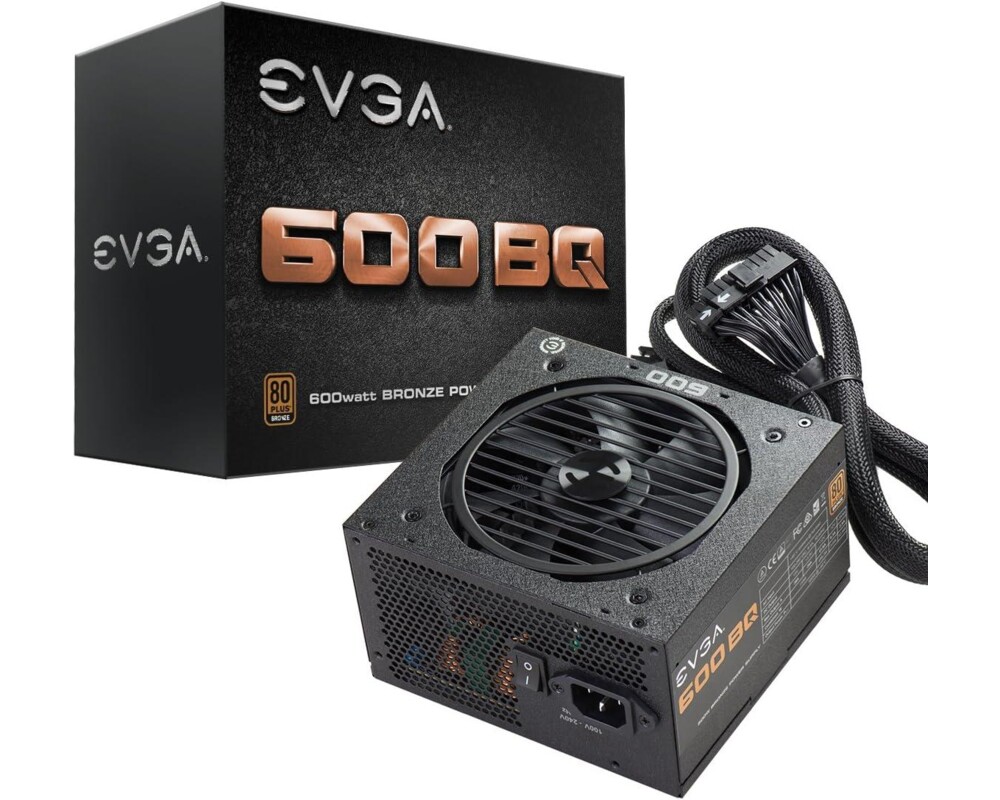 Захранване EVGA 600BQ 600W 80+ Bronze, Semi Modular 5