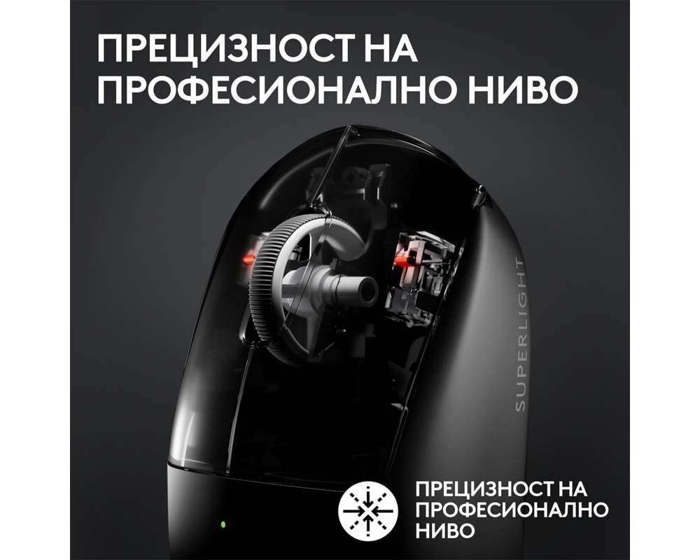 Мишка Геймърска мишка Logitech G Pro X Superlight 2 Wireless 8