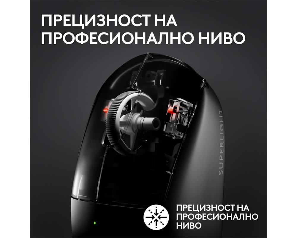 Мишка Logitech G Pro X Superlight 2 Wireless Бяла 6