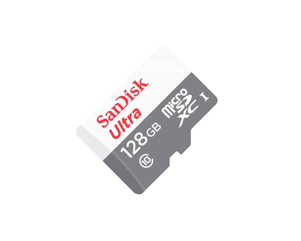 Флаш карта SANDISK Ultra microSDXC UHS-I, 128GB, Class 10, 100Mb/s 3
