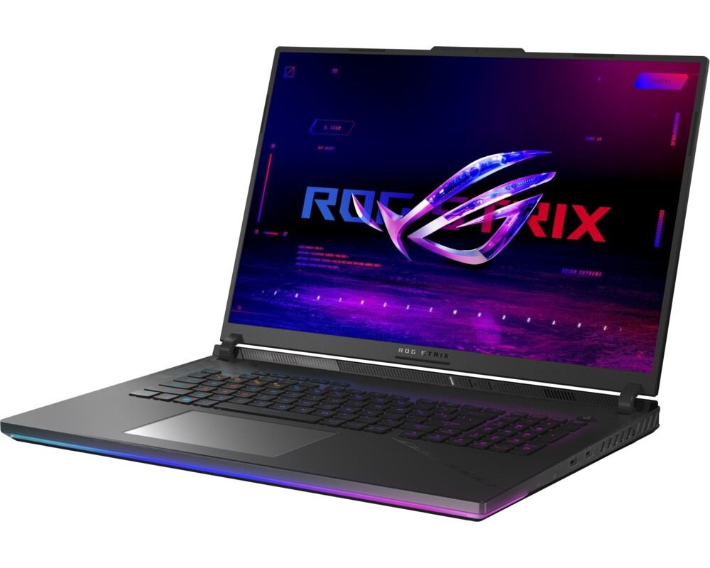 Лаптоп Asus ROG Strix SCAR 18 G834JY-N6005X, 18" IPS QHD+ (2560x1200), Intel Core i9-13980HX, 32GB DDR5, 2 x 1TB NVMe SSD, NVIDIA GeForce RTX 4090 GDDR6 16GB, Win 11 Pro 3