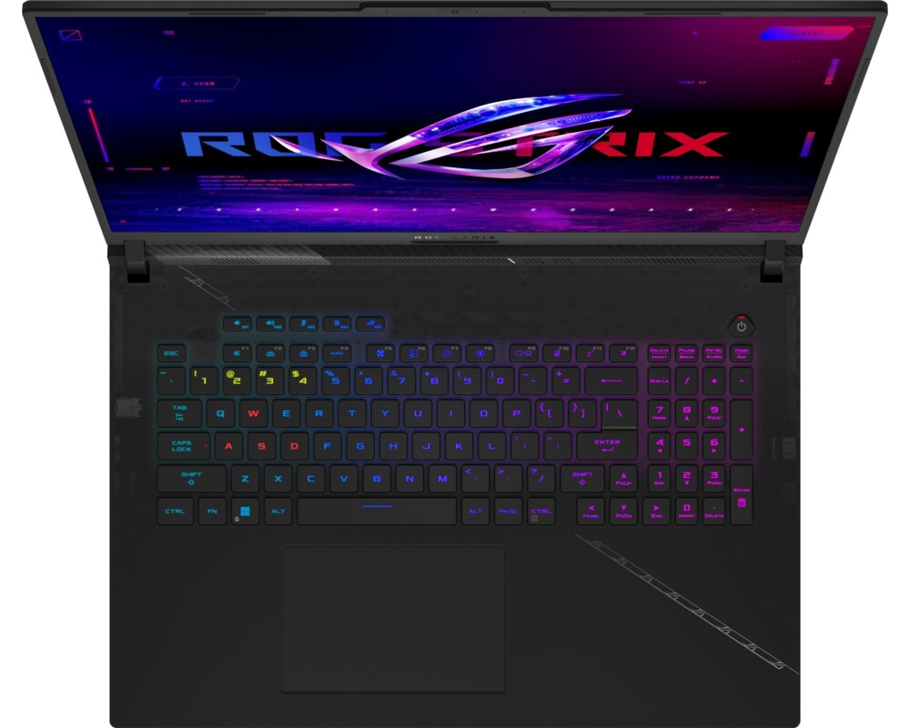 Лаптоп Asus ROG Strix SCAR 18 G834JY-N6005X, 18" IPS QHD+ (2560x1200), Intel Core i9-13980HX, 32GB DDR5, 2 x 1TB NVMe SSD, NVIDIA GeForce RTX 4090 GDDR6 16GB, Win 11 Pro 5