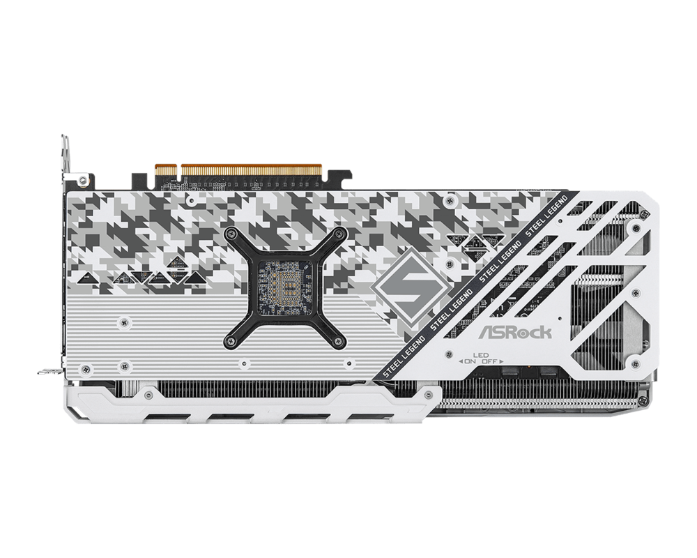 Видеокарта ASRock Radeon RX 7800 XT Steel Legend OC 16GB GDDR6 11