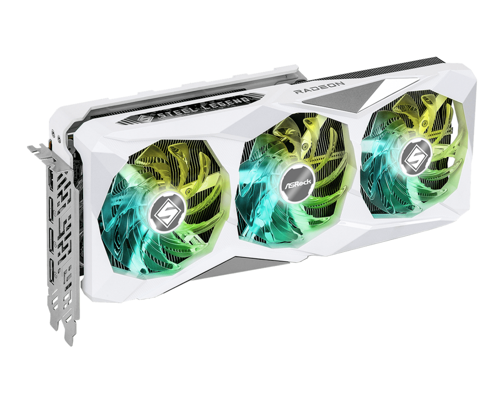 Видеокарта ASRock Radeon RX 7800 XT Steel Legend OC 16GB GDDR6 8