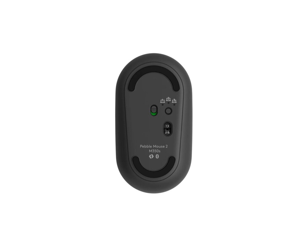 Мишка Logitech Pebble Mouse 2 M350s - TONAL GRAPHITE - BT - N/A - EMEA-808 - DONGLELESS 16