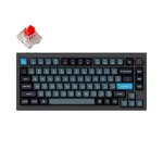 <span>Клавиатура</span> Keychron Q1 Pro Black-Blue QMK TKL K Pro Red Switch RGB LED PBT <span class='catalog-num-in-name'>Q1P-M1</span> - 