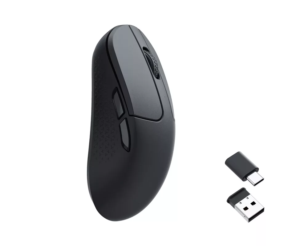 Мишка Геймърска Безжична мишка Keychron M3 Mini 1000Hz, Matte Black 2