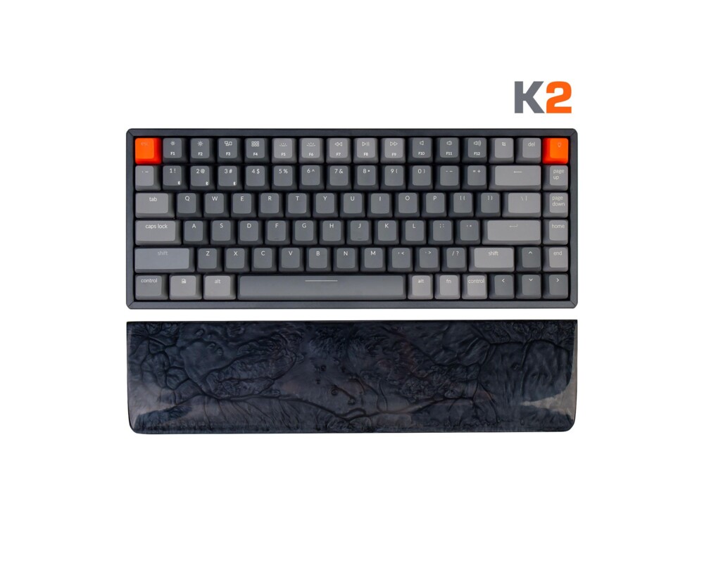 Геймърски аксесоари Поставка за китки Keychron K2 и K6 - Resin Palm Rest 5