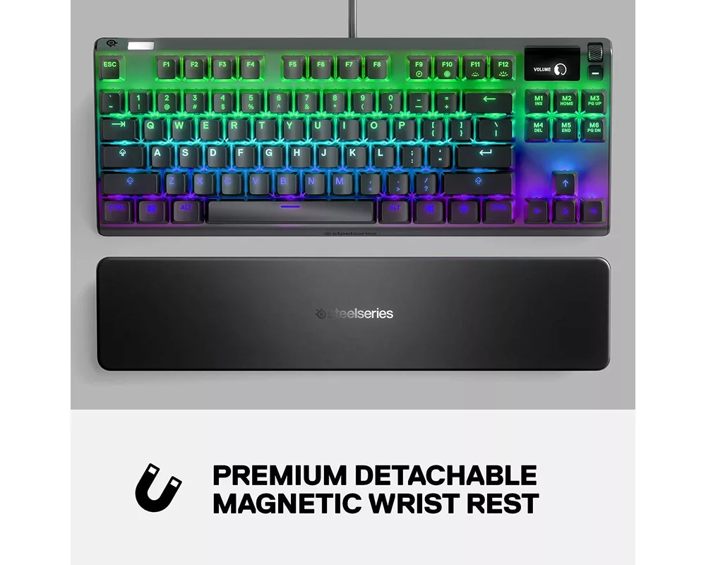 Клавиатура Механична Геймърскa клавиатура Steelseries Apex 7 TKL Red Switch 7