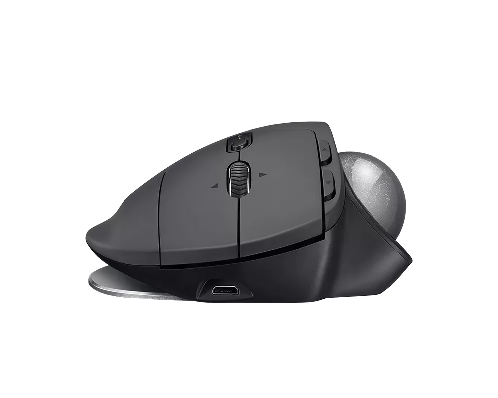 Мишка Logitech MX ERGO Advanced Wireless Trackball, Графит 9