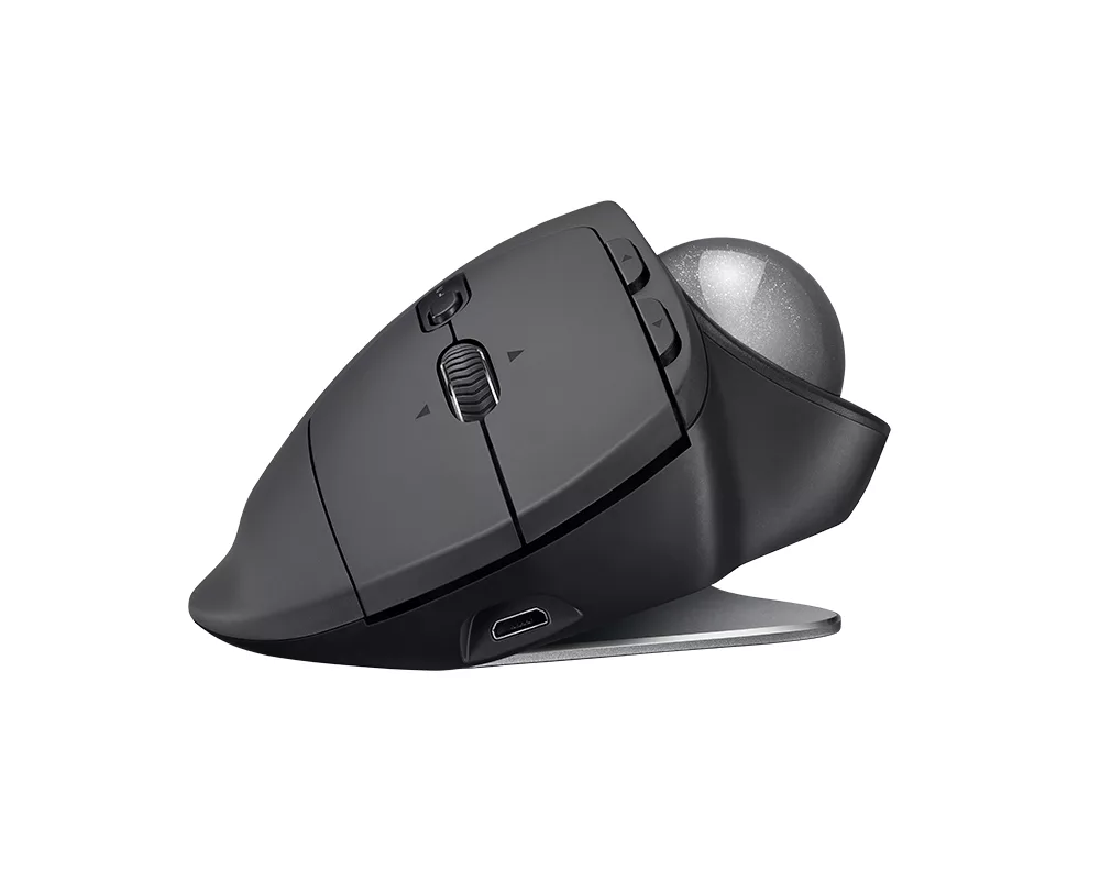 Мишка Logitech MX ERGO Advanced Wireless Trackball, Графит 10
