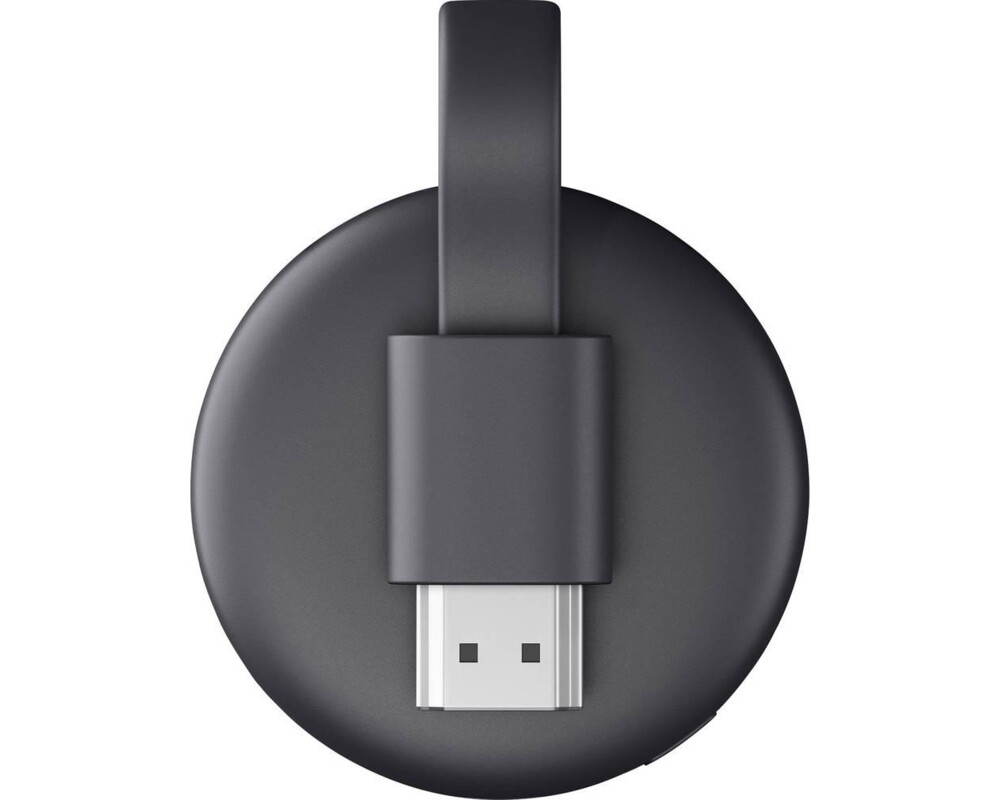 Мултимедиен плеър Google Chromecast 3rd Gen, HDMI, Черен 4