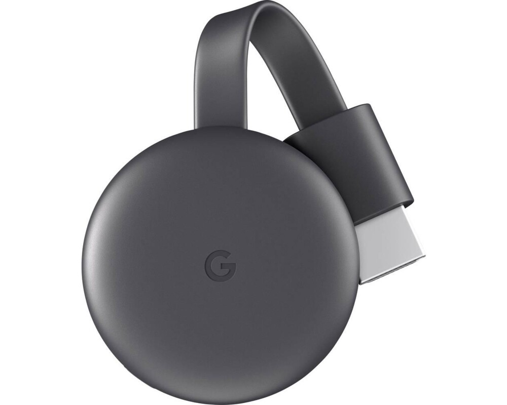 Мултимедиен плеър Google Chromecast 3rd Gen, HDMI, Черен 3