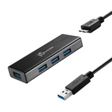  Хъб 4-портов J5 Create JUH340, USB 3.0, 1:4, Черен 684307 J5-JUH340 на топ цена - PIC.bg