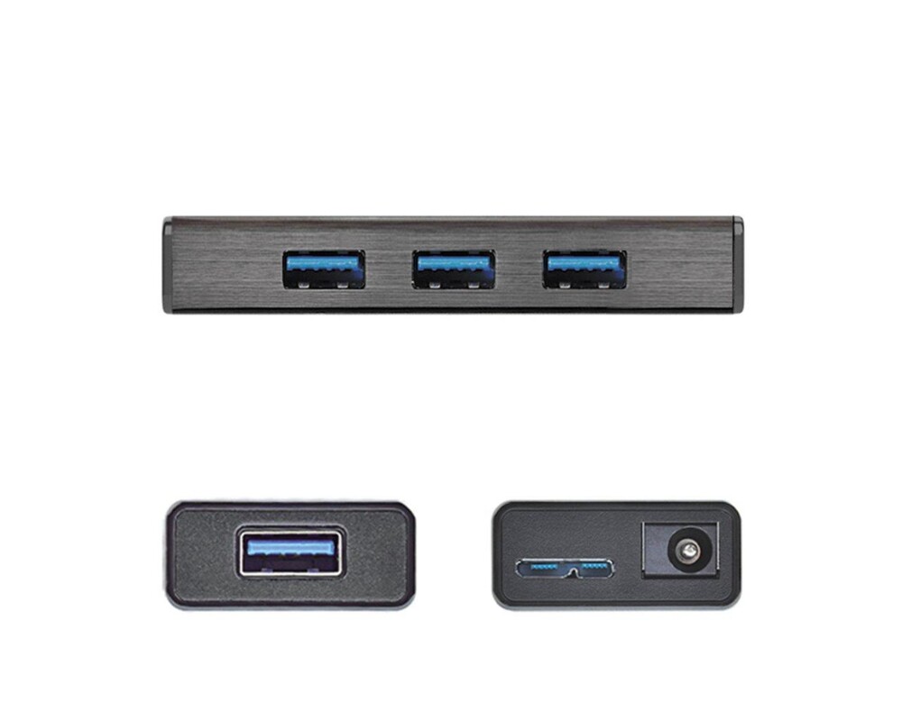 USB хъб Хъб 4-портов J5 Create JUH340, USB 3.0, 1:4, Черен 3