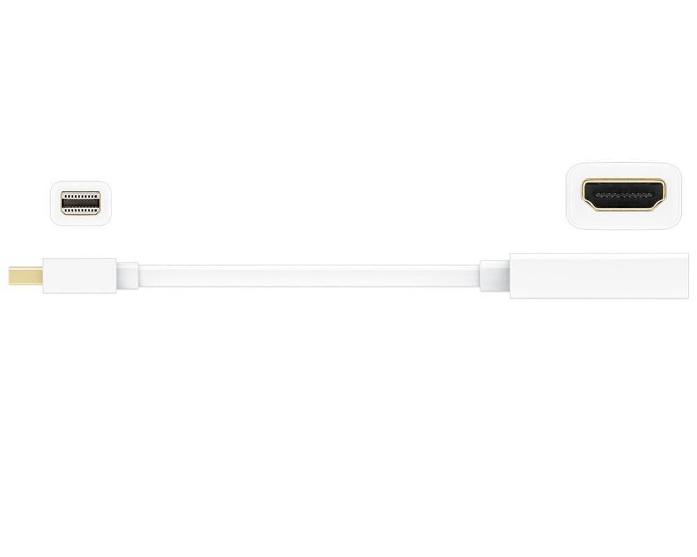 Адаптери j5create JDA159, mini DisplayPort мъжко - HDMI женско, 4K, 125 мм 2