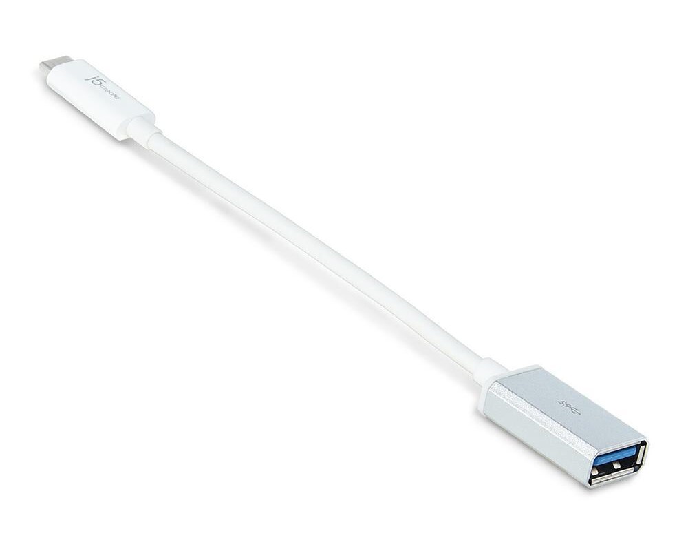 Адаптери j5create JUCX05, USB-C 3.1 мъжко - USB-A женско 5Gb/s, 90см 2