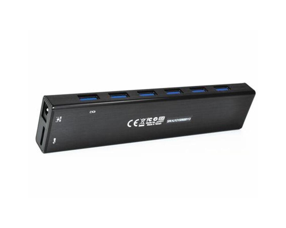 USB хъб Хъб 7-портов J5 Create USB-C JCH377, USB 3.0, 1:7, Бял 6