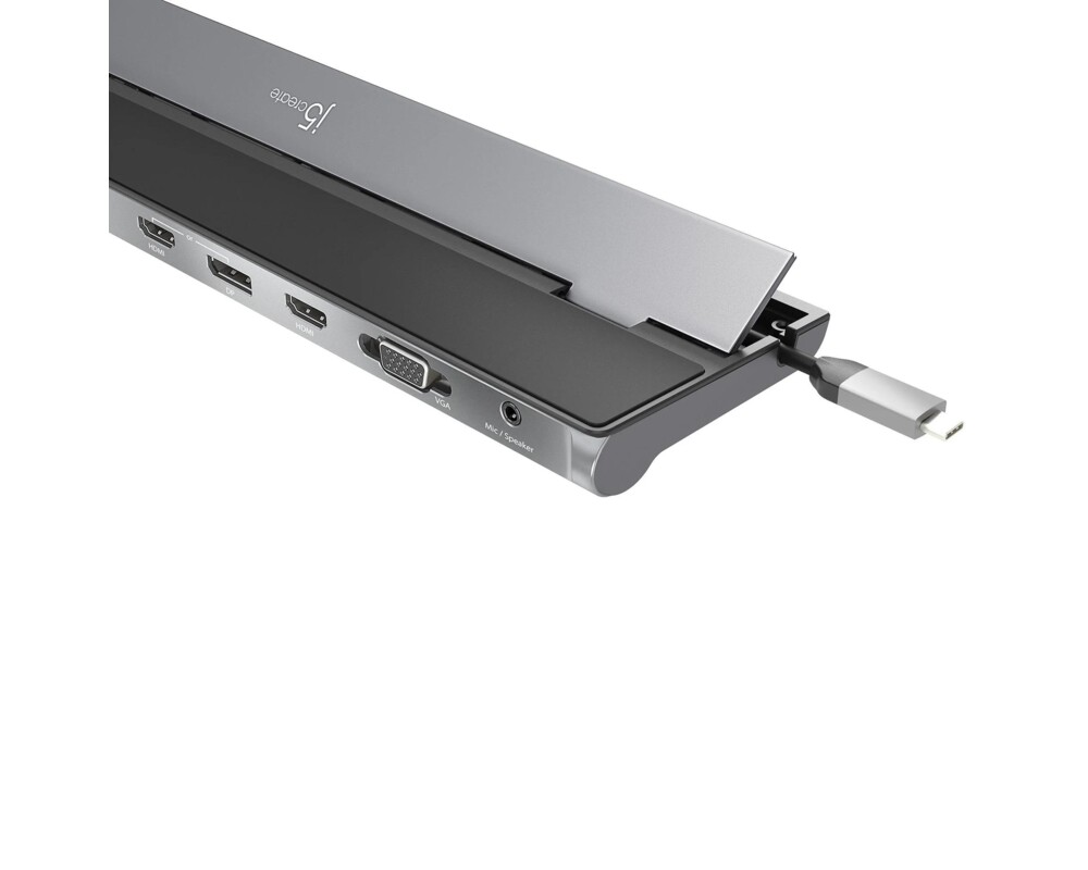 Докинг станция Докинг станция j5create JCD543P, За три монитора с 100W PD захранващ адаптер 5