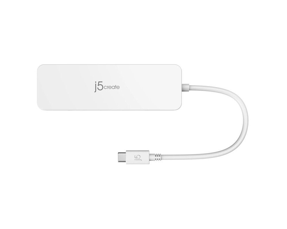 USB хъб 6-портов хъб j5create Mini Dock JCD373, USB, HDMI, SD, 3.5 mm jack 3