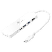  6-портов хъб j5create Mini Dock JCD373, USB, HDMI, SD, 3.5 mm jack 684779 J5-JCD373 на топ цена - PIC.bg