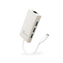  Хъб 3-портов J5create JCH471, USB-C 3.1, USB-A 3.0, Gigabit Ethernet 684891 J5-JCH471 на топ цена - PIC.bg