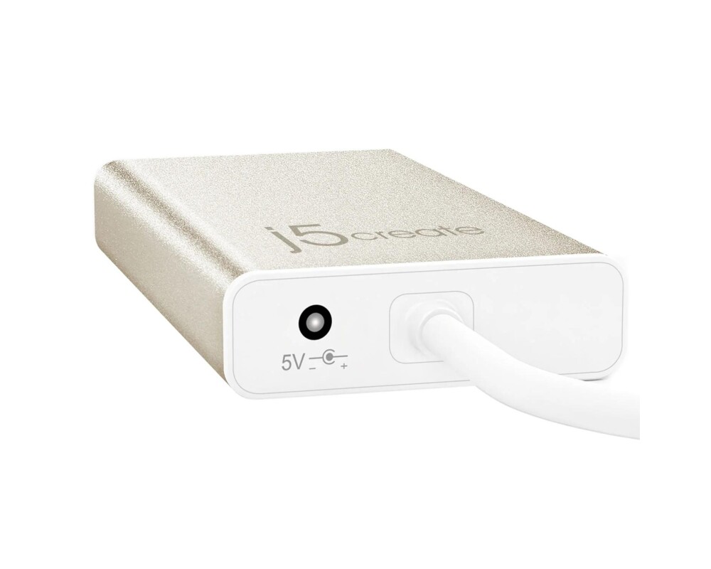 USB хъб Хъб 3-портов J5create JCH471, USB-C 3.1, USB-A 3.0, Gigabit Ethernet 4
