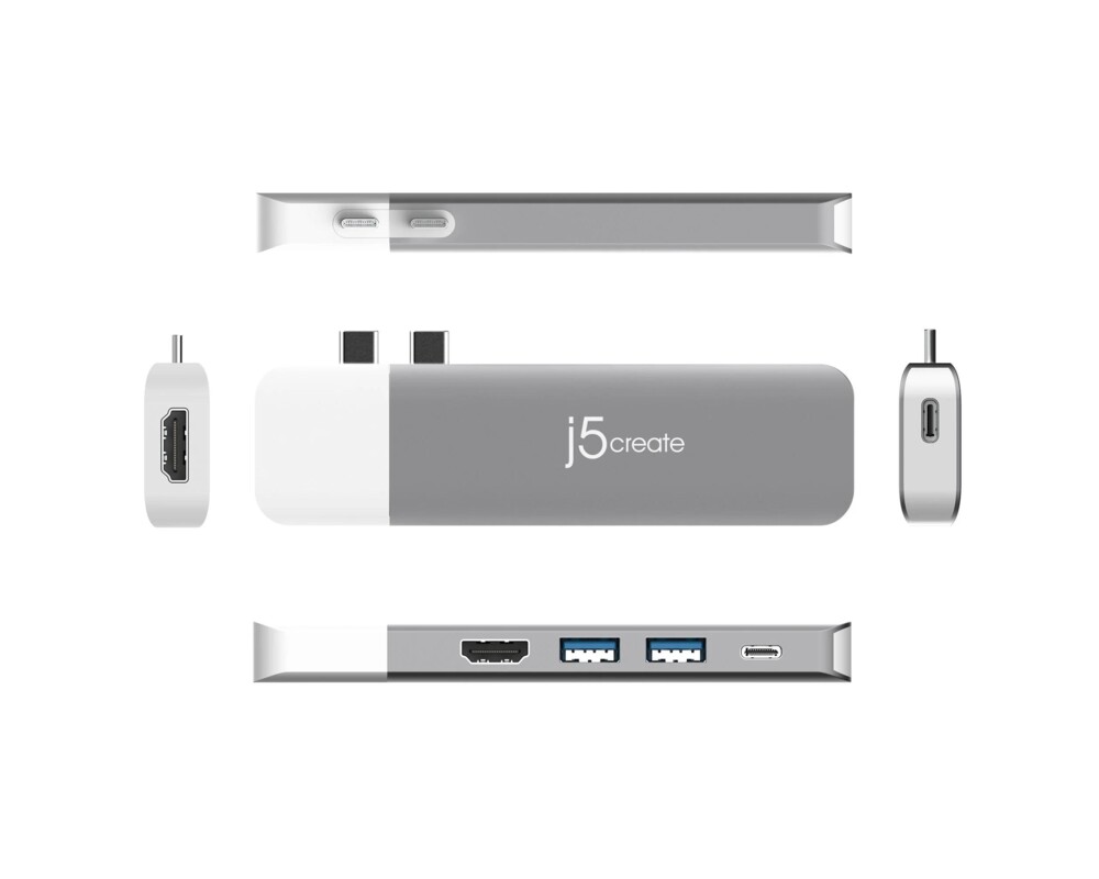 Докинг станция Модулна докинг станция j5create JCD387, 2 модула, USB-C 6