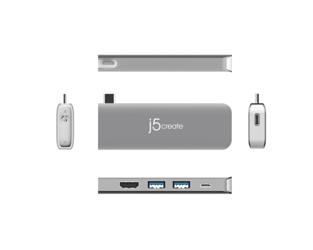 Докинг станция Модулна докинг станция j5create JCD387, 2 модула, USB-C 5