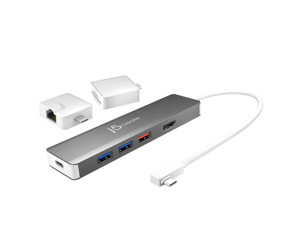Докинг станция Модулна докинг станция j5create JCD375, 2 модула, USB-C 2