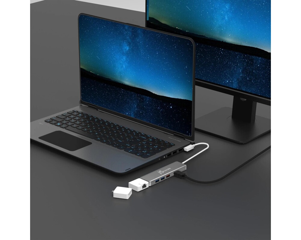 Докинг станция Модулна докинг станция j5create JCD375, 2 модула, USB-C 5