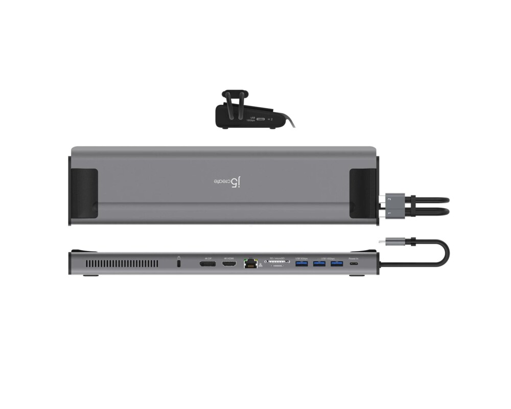 Докинг станция Докинг станция j5create JCD552, M.2 NVMe, USB-C Gen 2 3
