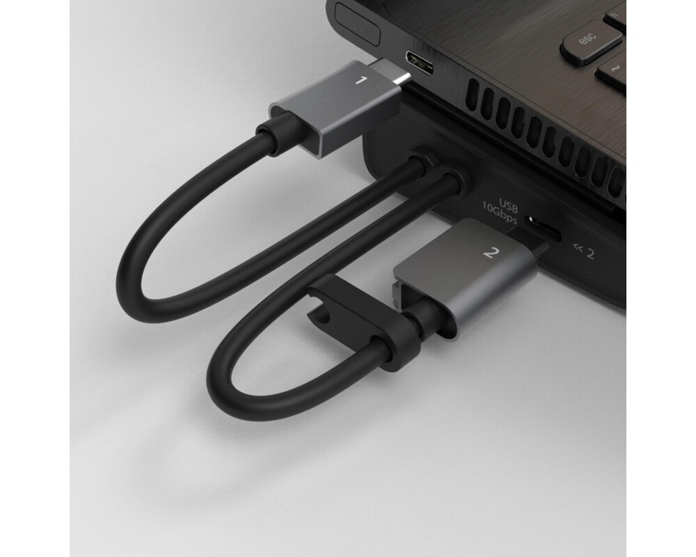 Докинг станция Докинг станция j5create JCD552, M.2 NVMe, USB-C Gen 2 6