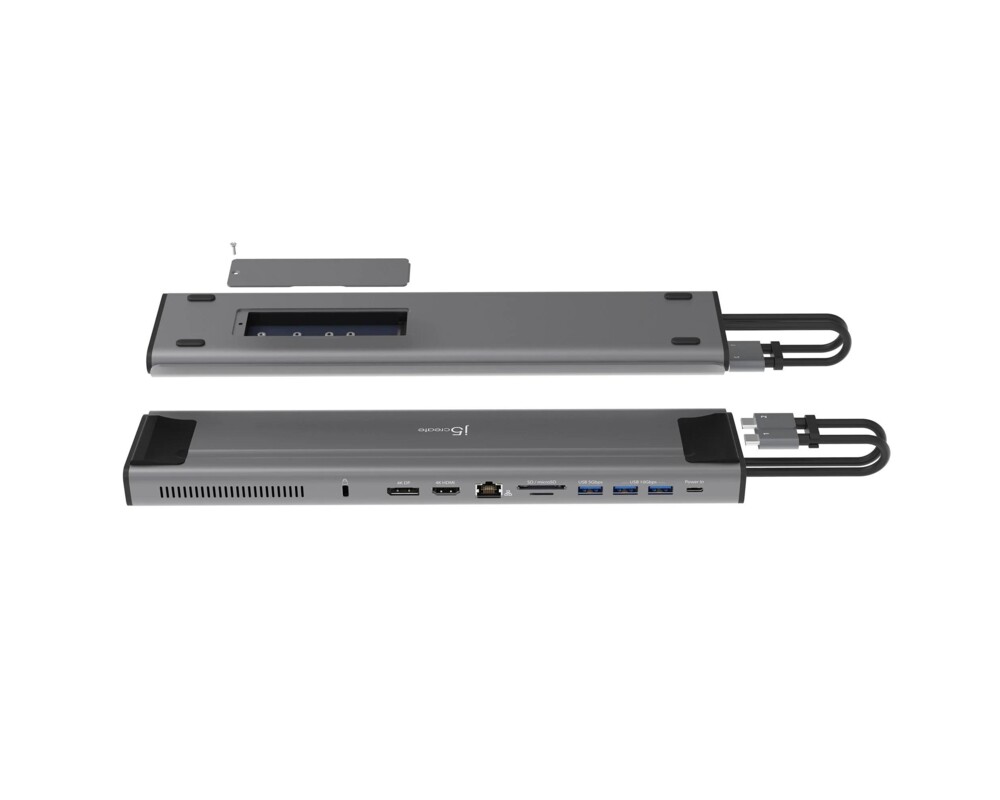 Докинг станция Докинг станция j5create JCD552, M.2 NVMe, USB-C Gen 2