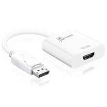  j5create JDA158, DisplayPort мъжко - HDMI женско, 4K, Бял 684987 J5-JDA158 на топ цена - PIC.bg
