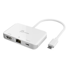  Мрежови адаптер/хъб/ j5create JCA351, Gigabit, 4K HDMI 685043 J5-JCA351 на топ цена - PIC.bg