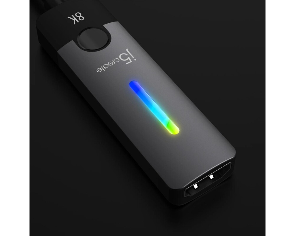 Адаптери j5create JCA157, USB-C мъжко - HDMI 2.1 женско, 8K 3