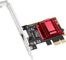  Cudy PE25, PCIe, 10 Mbps/ 100 Mbps/ 1 Gbps/ 2.5 Gbps 685116 PCI-PE25 на топ цена - PIC.bg