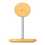 <span>Зарядно</span> Безжично  j5create JUPW2106, Магнитно, За 2 устройства, Дървено <span class='catalog-num-in-name'>J5-JUPW2106</span> - 