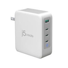  Мрежово  j5create JUP43130E 130W, 4 порта, USB-C, USB-A 685386 J5-JUP43130E-EN на топ цена - PIC.bg
