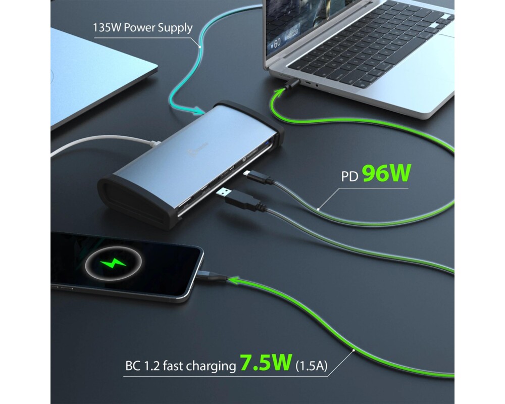 Докинг станция Докинг станция j5create JTD562, Thunderbolt 4, USB-C, 8K 7