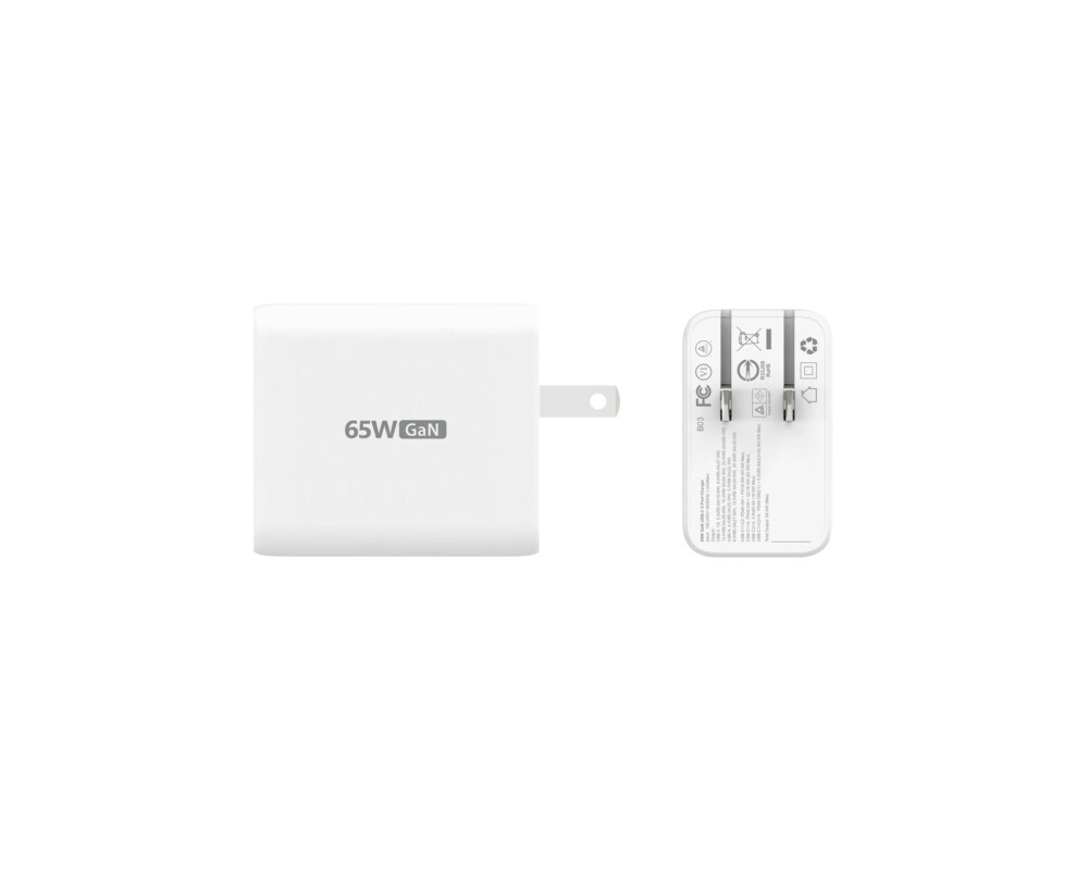 Зарядно Мрежово  j5create JUP3365E 65W, 3 порта, USB-C, USB-A 6