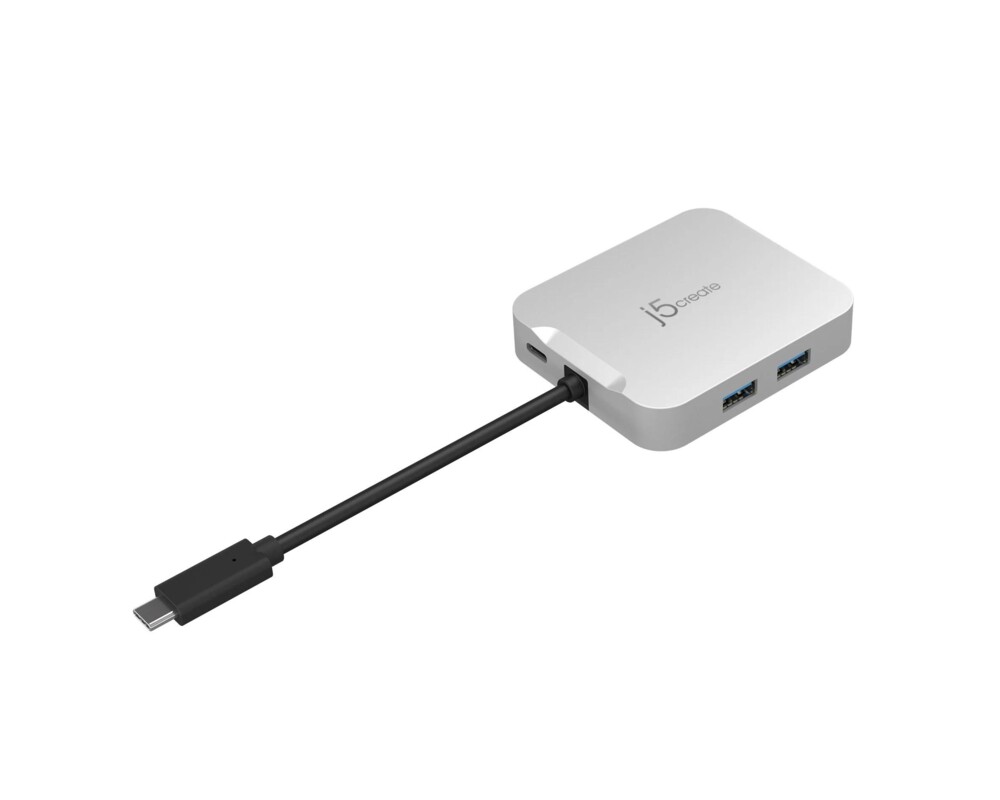 Докинг станция Докинг станция j5create JCD391 4K60 Elite USB-C PD, USB-A, HDMI, RJ-45 3