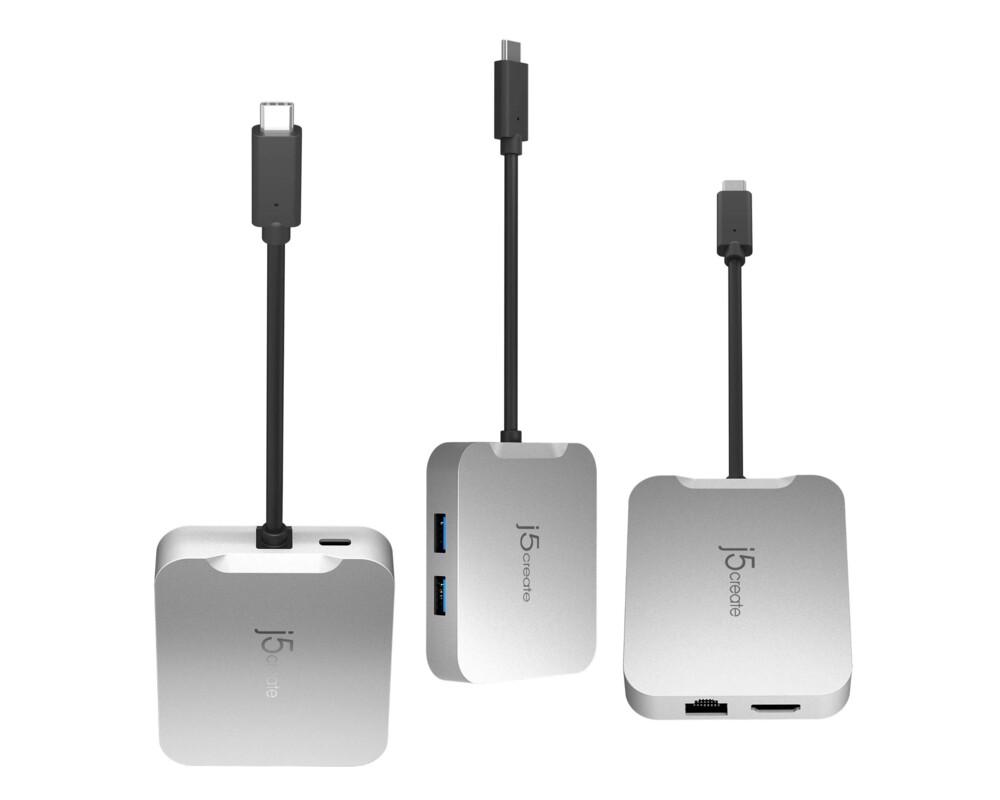 Докинг станция Докинг станция j5create JCD391 4K60 Elite USB-C PD, USB-A, HDMI, RJ-45 6