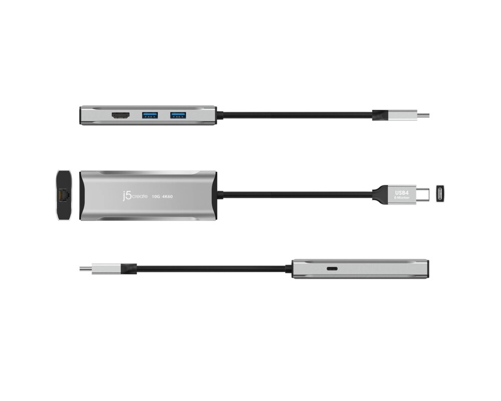 Докинг станция Докинг станция j5create JCD392 100W, USB-C, 10Gbps, 4K60 6